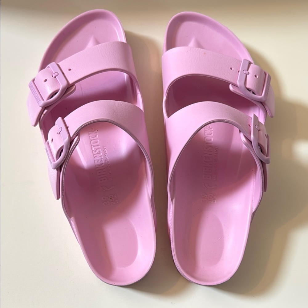 Birkenstock Light Pink Slide Sandals